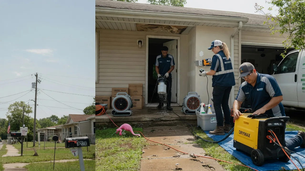 Storm Damage Water Removal in Falmouth, KY near me